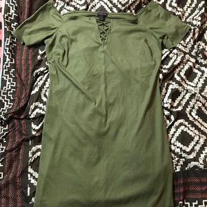 Off the shoulder dress